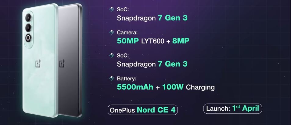 ONEPLUS NORD CE 4